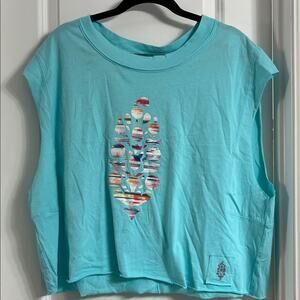 Free People Movement Inspire Logo Tank Size M
